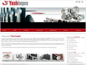 Iron And Steel Products Website Development Company in Mumbai