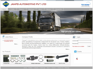 Auto Parts Manufacturers Web Development Services in India