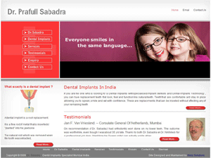 Dental Web Design Services in Mumbai