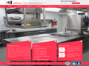 Kitchen Equipments Web Development Services in India